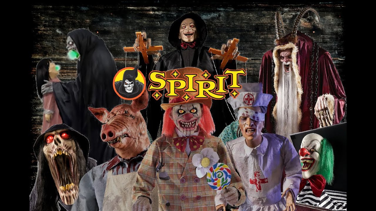 Spirit Halloween 2020 Prop/Animatronic Videos (Exclusives) - YouTube