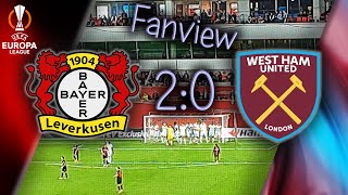 Bayer 04 Leverkusen vs West Ham full match - Fanview [Europa League 2023/2024] quarter-final