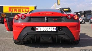 Short clip about a ferrari 430 scuderia with stock muffler and exhaust
bypass valve start up its 4.3 liter v8 engine then revving hard!
follow me also on...