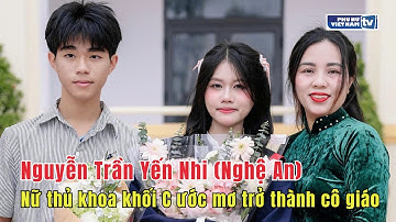 Nữ thủ khoa khối C ước mơ trở thành cô giáo
