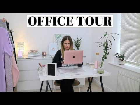 home-office-tour-setup-&-makeup-room-uk-2019