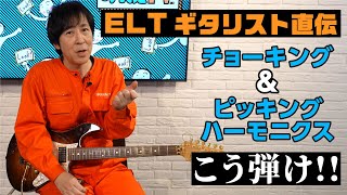 プロギタリストが伝授!ギター演奏テクニック『チョーキング、ピッキングハーモニクス』のコツ