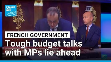 French government will have to find compromise with MPs to get budget through • FRANCE 24 English