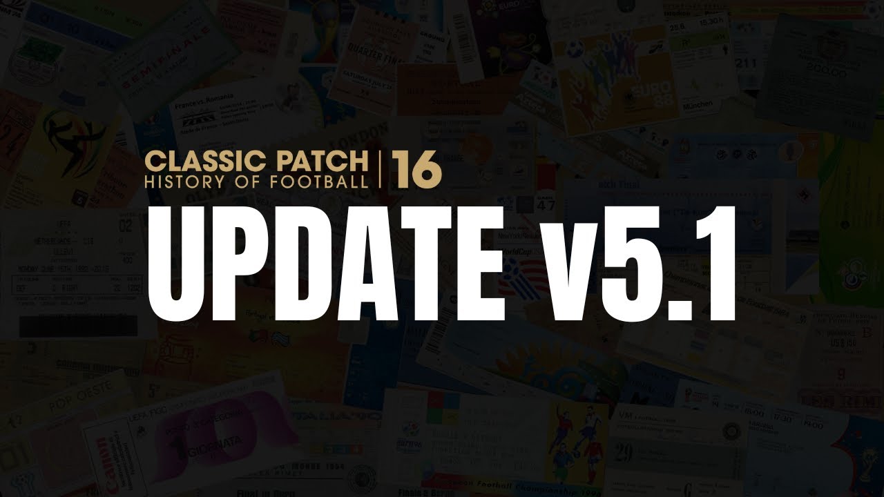 CLASSIC PATCH 16 | Release UPDATE v5.1