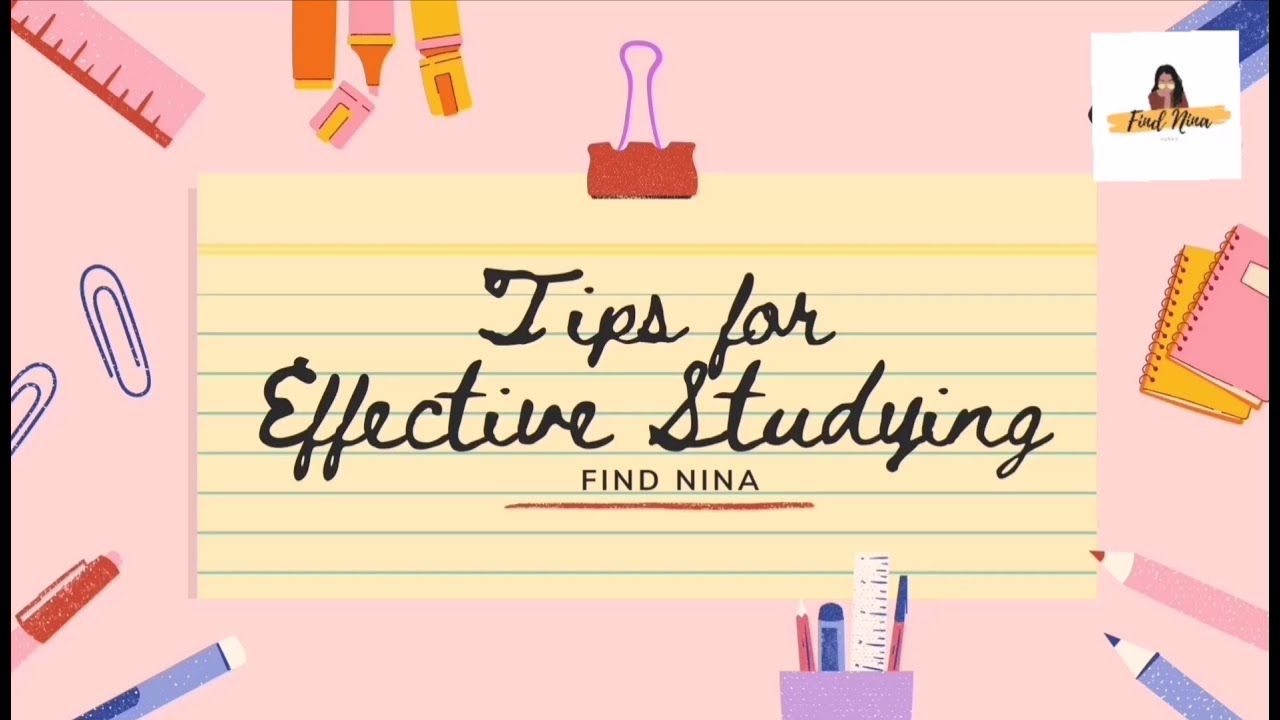TIPS FOR EFFECTIVE STUDYING | LEARN THE SECRETS IN 3 MINUTES! - YouTube