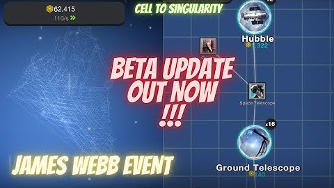 New James Webb BETA Update is out | Cell to Singularity Beta