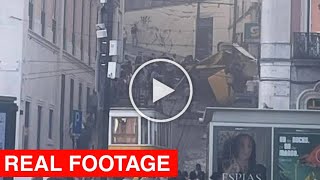 Lisbon Funicular Crash | Acidente Elevador da Glória Descarrila 🥺 | Glória Tram Derailment in Lisbon