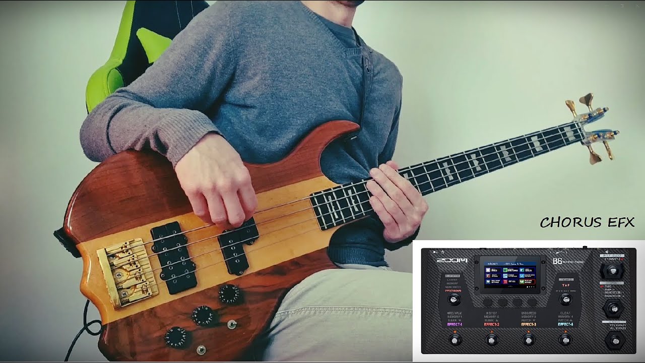 zoom-b6-multi-effects-processor-chorus-efx-youtube