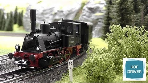 Märklin 37143 Dampflokomotive BR 89 T3 in der Miniaturwelt Wolfratshausen