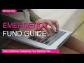 How to Build an Emergency Fund Starting From Zero | MoFloCo Tips