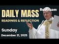 Today's Mass Readings and Reflection | Sunday December 21, 2025