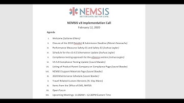 v3 Implementation Call, February 12, 2020