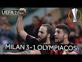 MILAN 3-1 OLYMPIACOS #UEL HIGHLIGHTS