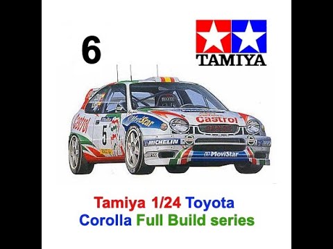 TAMIYA 24209 Toyota Corolla WRC 1:24 Car Model Kit 
