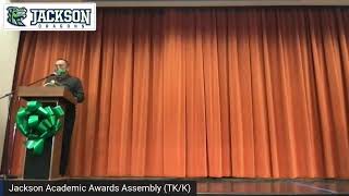Academic Awards Assemblies: TK/K (Livestream)