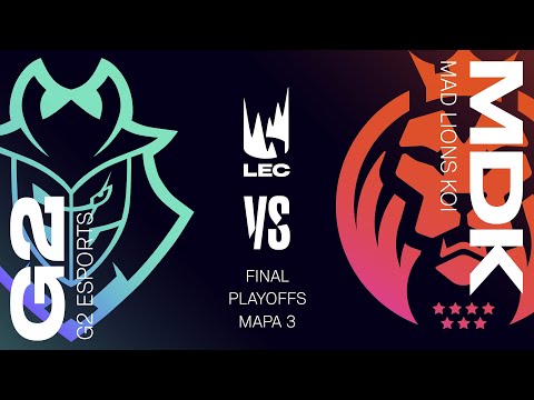 G2 ESPORTS VS MAD LIONS KOI - MAPA 3 - SEMANA 6 - LEC 2024 - WINTER SPLIT - LEAGUE OF LEGENDS