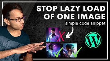STOP the Lazy Load a Single Image - Free Code Snippet - Wordpress Page Speed Performance