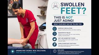 Swollen Feet? This Is NOT Just Aging #swollenfeet #foot #fyp #footpain #wellness #healthtips