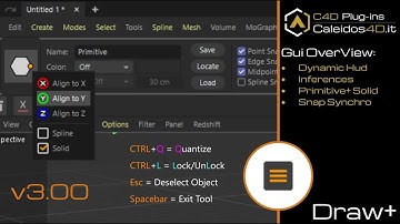 DrawPlus v3 00  C4D Plugin