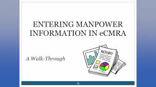 DoDEA's eCMRA Training