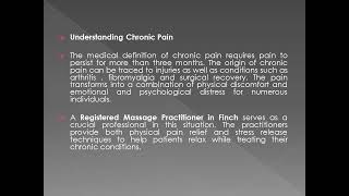 How a Massage Practitioner Helps with Chronic Pain Management