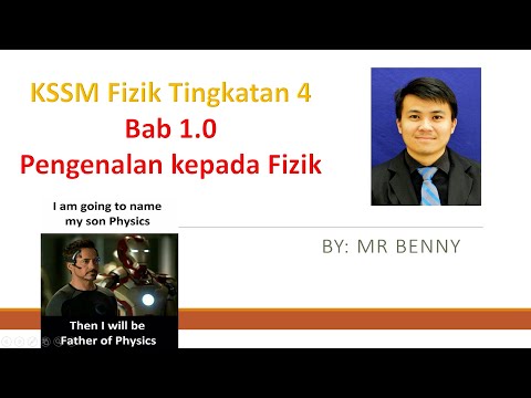 KSSM Fizik Tingkatan 4: Pengenalan Kepada Fizik