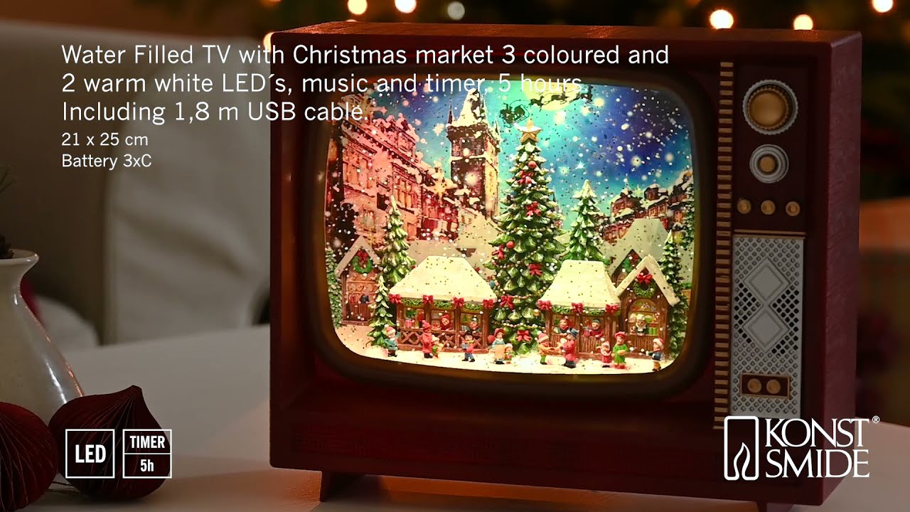 LED WL,TV Weihnachtsmarkt