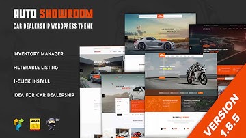Auto Showroom - Car Dealership WordPress Theme | Themeforest Website Templates and Themes