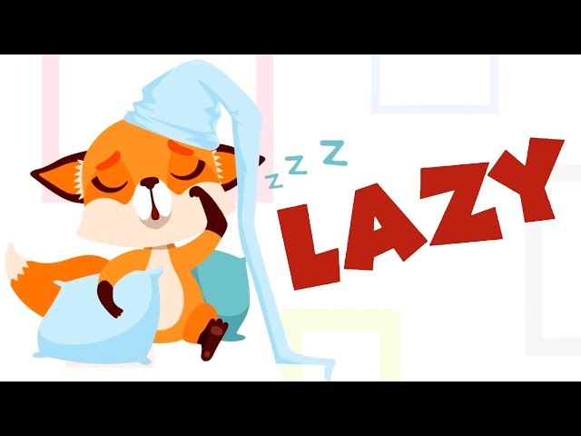 The Lazy Fox | Stories For Children | Cartoon Videos For Babies class=