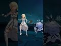 Lumine 🌼 and Abyss Mage 🧙‍♂️ Dancing | Genshin Impact【MMD】|【LUMINE | AETHER】| See Tinh