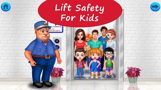 Lift Safety For Kids - Learn How to Use the Elevator Properly! | Safety Games screenshot 4