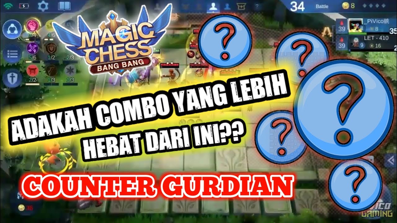 ADAKAH YANG LEBIH HEBAT DARI COMBO INI?? COUNTER GUARDIAN TERBARU!! MAGIC CHESS BANG BANG