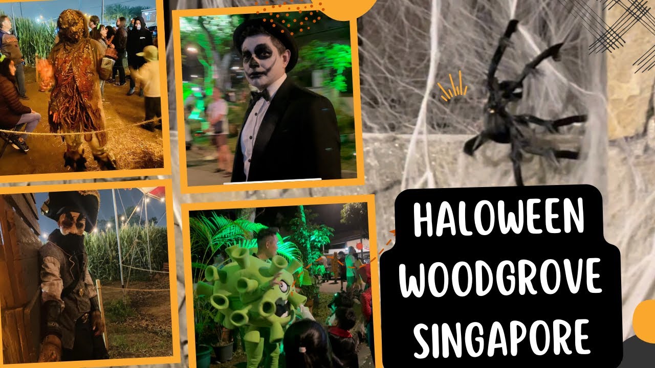 Haloween at Woodgrove Singapore 2022 Trick or Treat 2022 ｜新加坡万圣节｜不给糖就