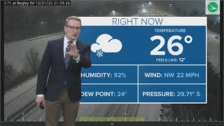 Weather Impact Alert continues as snow makes its way through Northeast Ohio