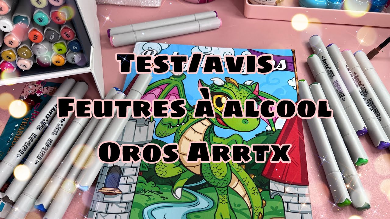 JE TESTE DE NOUVEAUX FEUTRES A ALCOOL ! OHUHU MARKERS 