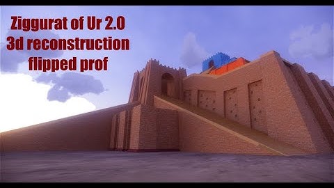 The Ziggurat of Ur 2 0 3d reconstruction video