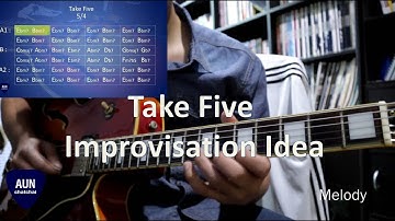 Thumbnail of Take Five Improvisation Idea - Jazz Song by Aun Chatchai