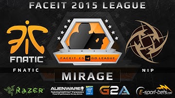 Fnatic vs NiP - de_mirage (FACEIT 2015 League)