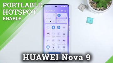 How to Activate Portable Hotspot on HUAWEI Nova 9 - Enable Portable Hotspot