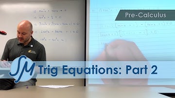 Trig Equations Part 2