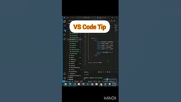 VS Code Tip #coding #shorts #short #viral #infysky #codewithharry #laravel #razorpay