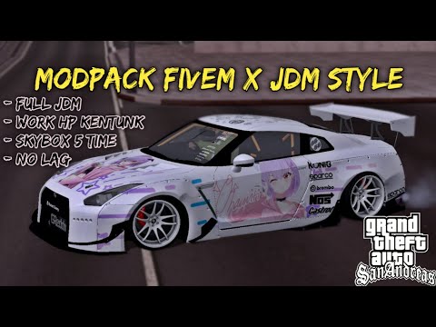 MOD PACK FIVEM x JDM STYLE 🔥