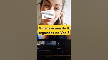 Como fazer vídeos  com mais de 8 segundos  no Veo 3 #Veo3 #ia