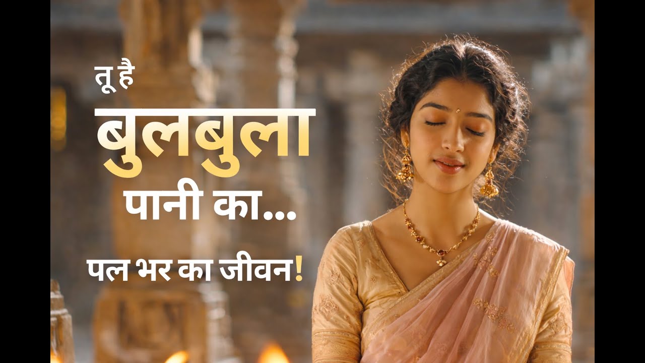 तू है बुलबुला पानी का | Kabir Bhav Nirgun Bhajan | सोच समझ कर चल रे बन्दे