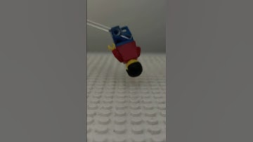 Lego guy attempts to backflip #lego #stopmotion