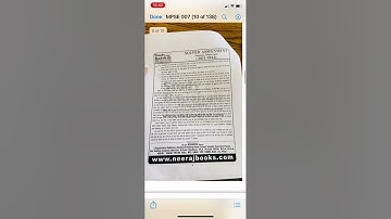 MPSE 007 Solved assignment in hindi medium | IGNOU MOSE 007 assignment 2021-2022