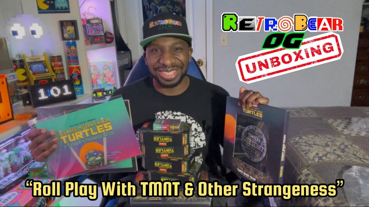 RetroBear OG Unboxing: “Roll Play With TMNT & Other Strangeness”￼