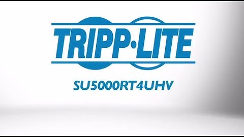 Tripp Lite SU5000RT4UHV SmartOnline UPS System