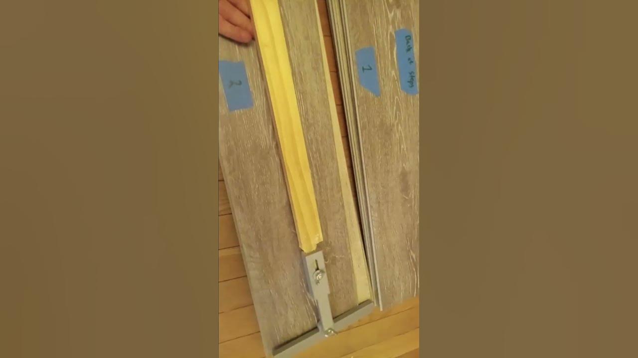 heating and bending LVP for stair nosing (without using table saw) Part