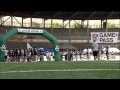 il Blocco di presentazione dell'Italian Bowl, Interviste, interventi, e inni nazionali